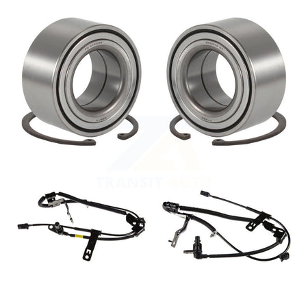 Front Wheel Bearing ABS Sensor Kit For Kia Rondo 2.4L 2.7L with 4-Wheel Harness K7S-102439