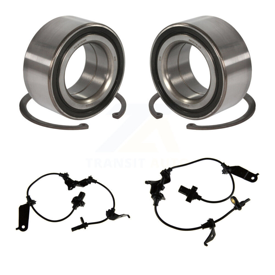 Front Wheel Bearing And ABS Sensor Kit For Honda Accord Acura TSX with Harness K7S-102443