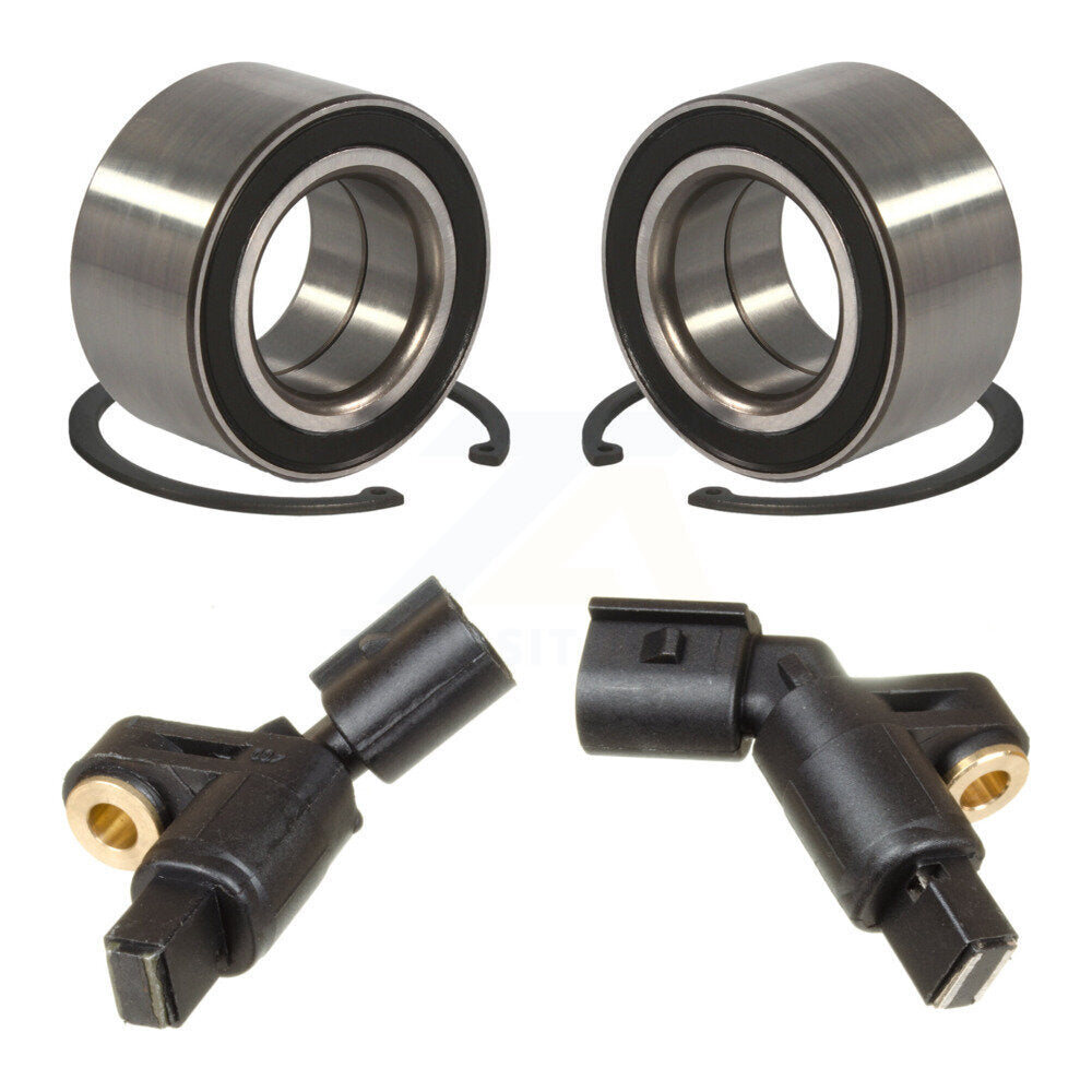 Front Wheel Bearing And ABS Sensor Kit For Volkswagen Cabrio Jetta Golf Passat K7S-102456