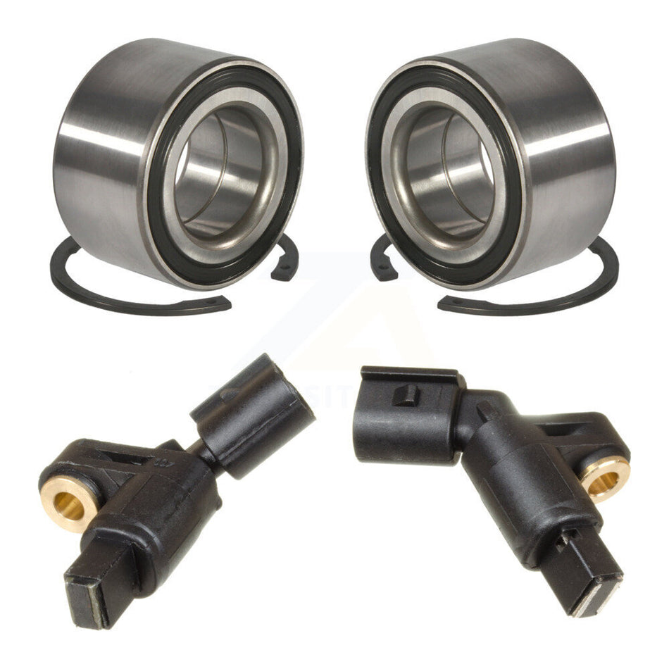Front Wheel Bearing ABS Sensor Kit For Volkswagen Jetta Golf Beetle City Audi TT Quattro K7S-102457