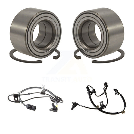 Front Wheel Bearing Sensor Kit For 2010 Hyundai Accent 1.6L with 4-Wheel ABS Harness K7S-102482