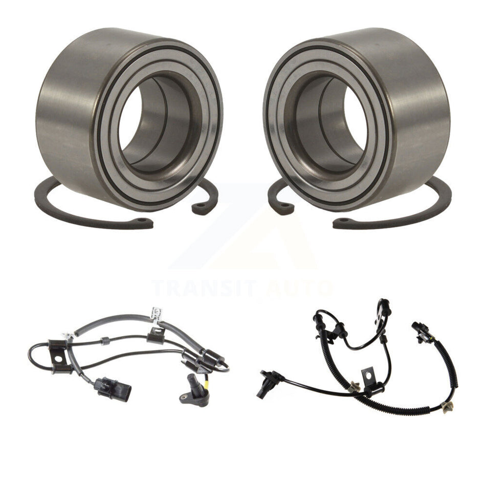 Front Wheel Bearing Sensor Kit For 2010 Hyundai Accent 1.6L with 4-Wheel ABS Harness K7S-102482