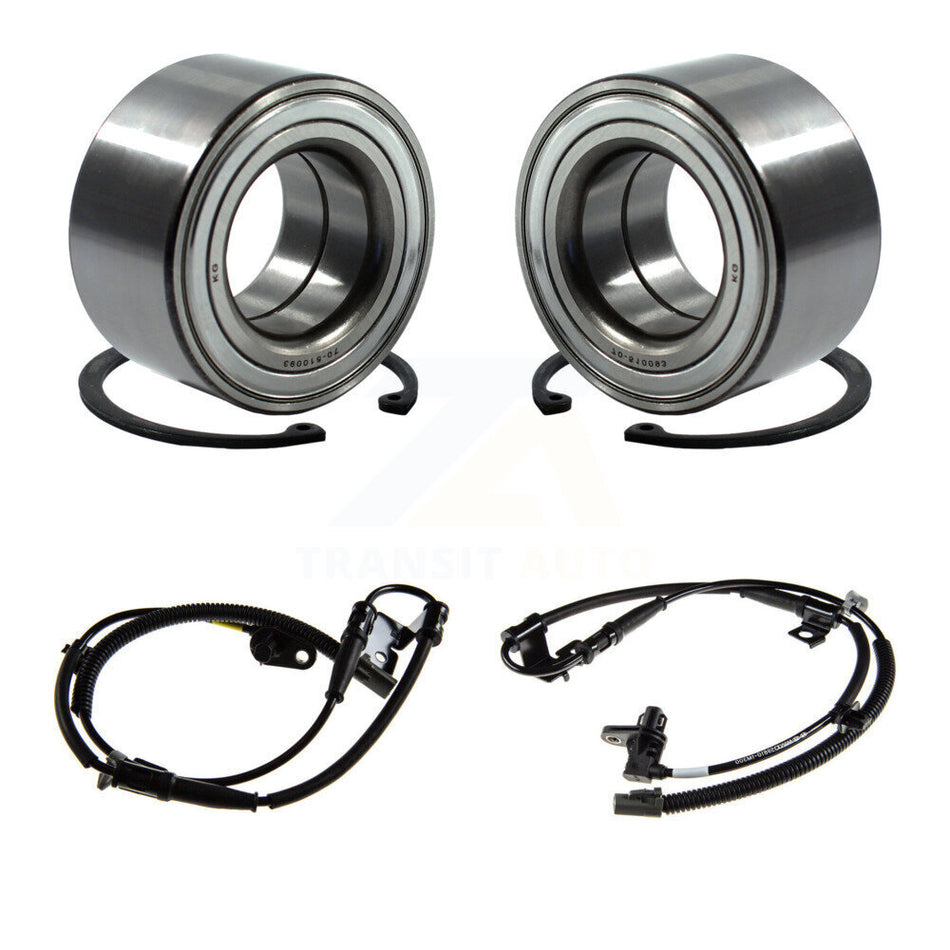 Front Wheel Bearing & ABS Sensor Kit For Kia Forte Koup Forte5 2.4L/2.0L with 4-Wheel K7S-102500