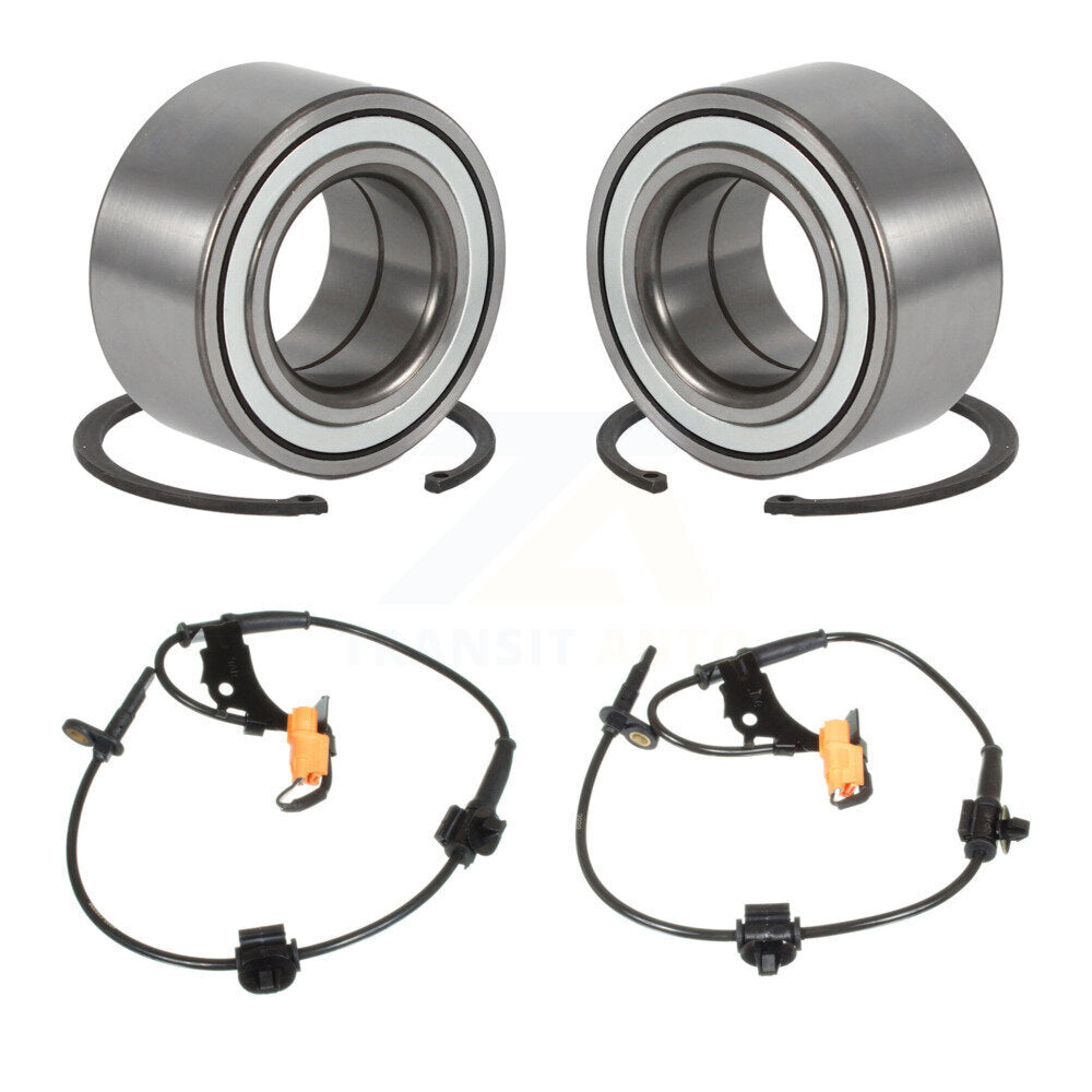 Front Wheel Bearing Sensor Kit For 04 Honda Element LX with 2.4L 4-Wheel ABS Harness K7S-102501
