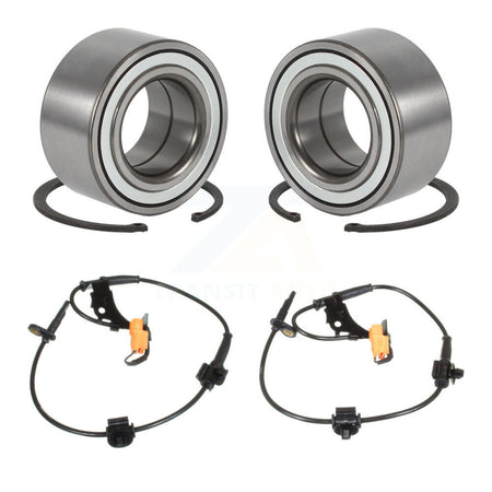 Front Wheel Bearing Sensor Kit For 04 Honda Element LX with 2.4L 4-Wheel ABS Harness K7S-102501