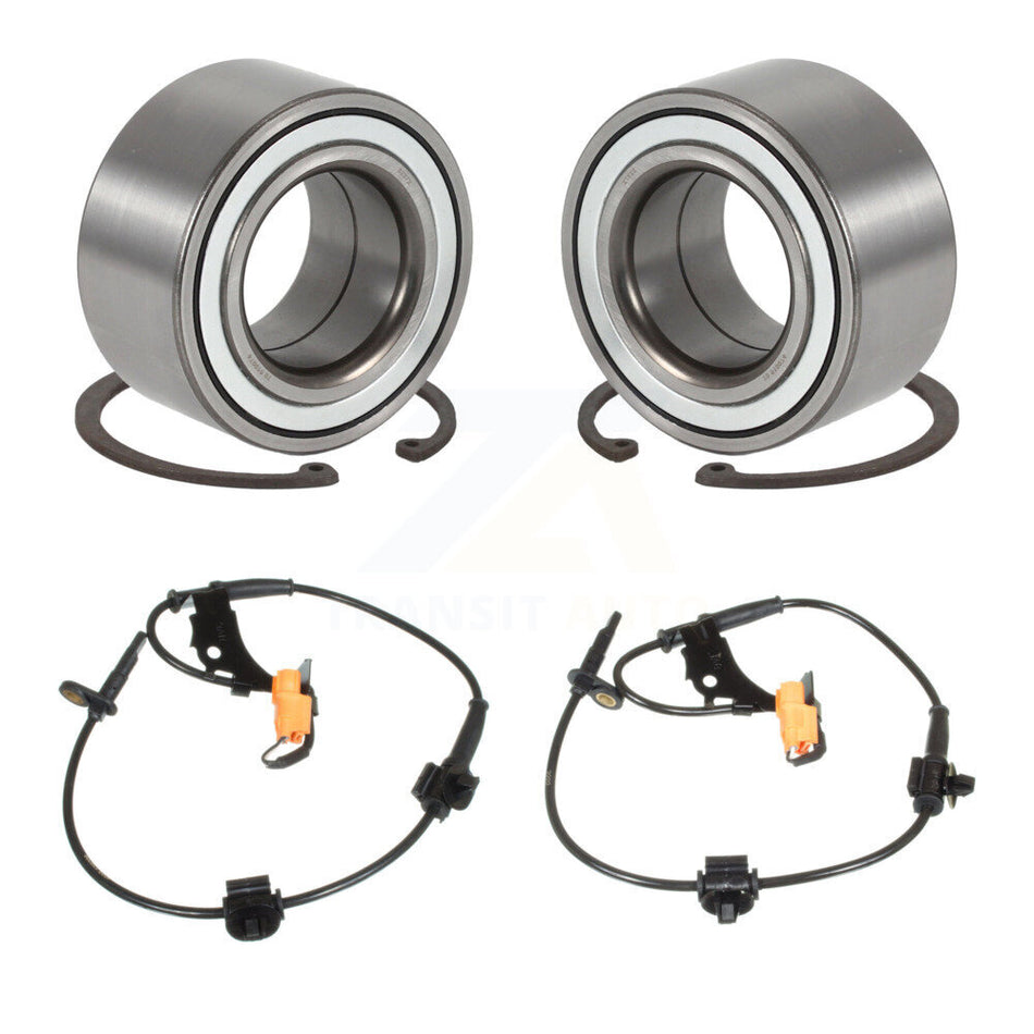 Front Wheel Bearing & Sensor Kit For Honda Element EX with 2.4L 4-Wheel ABS Harness K7S-102502