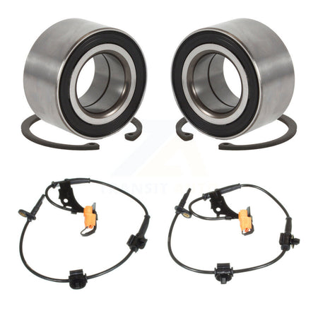 Front Wheel Bearing & Sensor Kit For Honda Element SC with 2.4L 4-Wheel ABS Harness K7S-102503