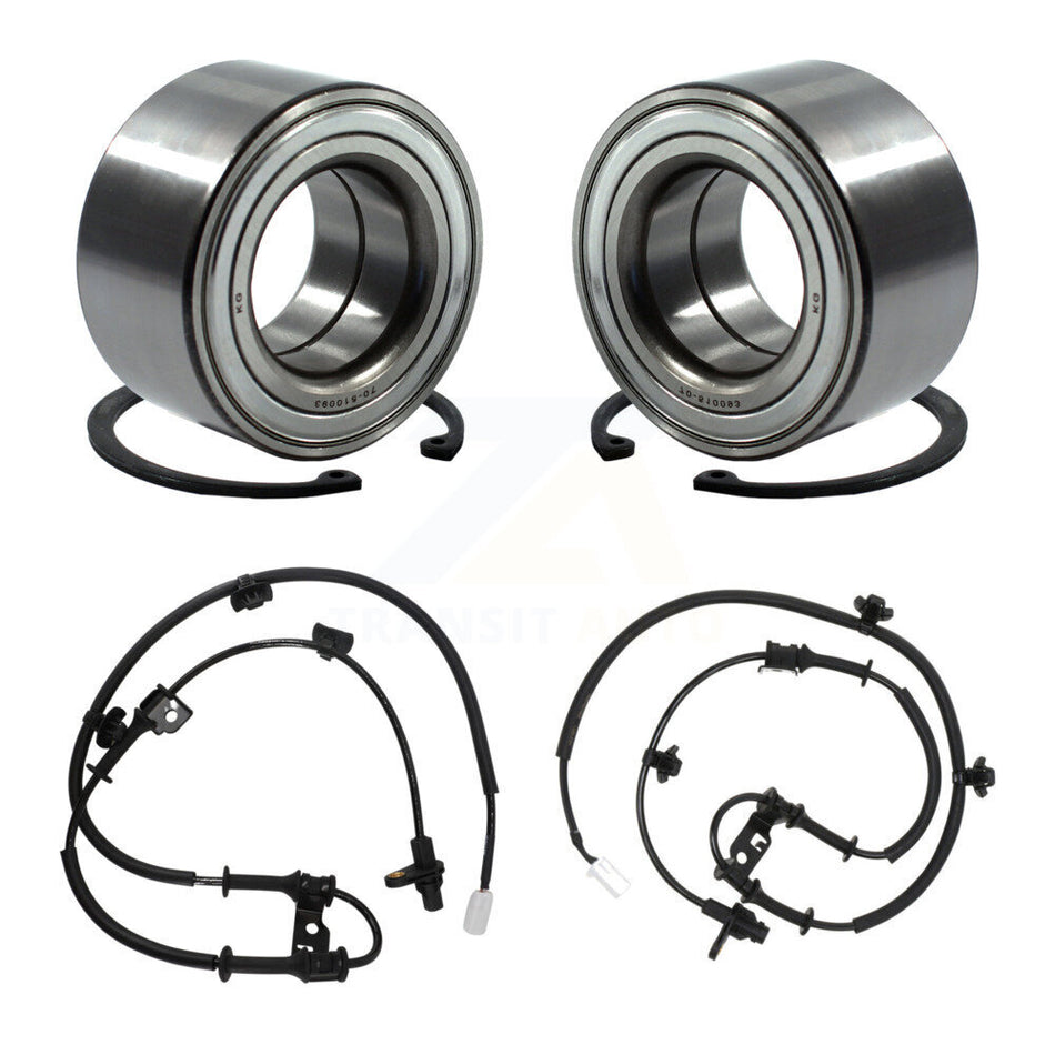 Front Wheel Bearing And ABS Sensor Kit For Hyundai Veloster 1.6L with 4-Wheel K7S-102511
