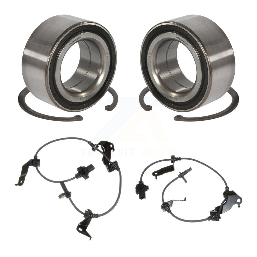 Front Wheel Bearing And ABS Sensor Kit For Honda Accord Crosstour with Harness K7S-102518