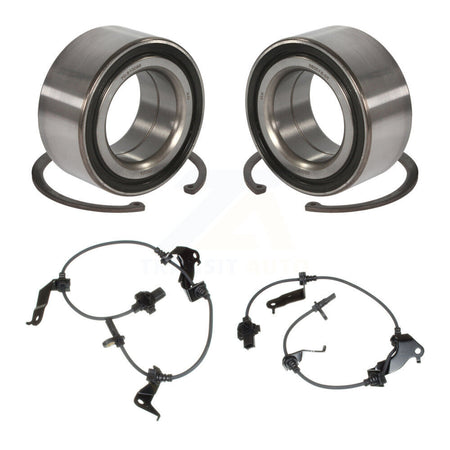 Front Wheel Bearing And ABS Sensor Kit For Honda Accord Crosstour with Harness K7S-102518