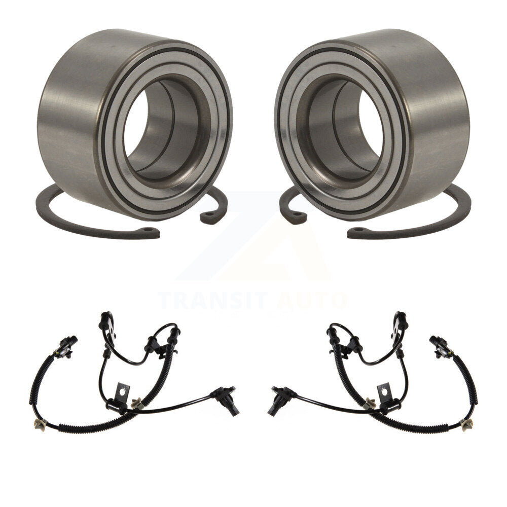 Front Wheel Bearing & ABS Sensor Kit For 2006 Hyundai Accent From 09 04 with Harness K7S-102520