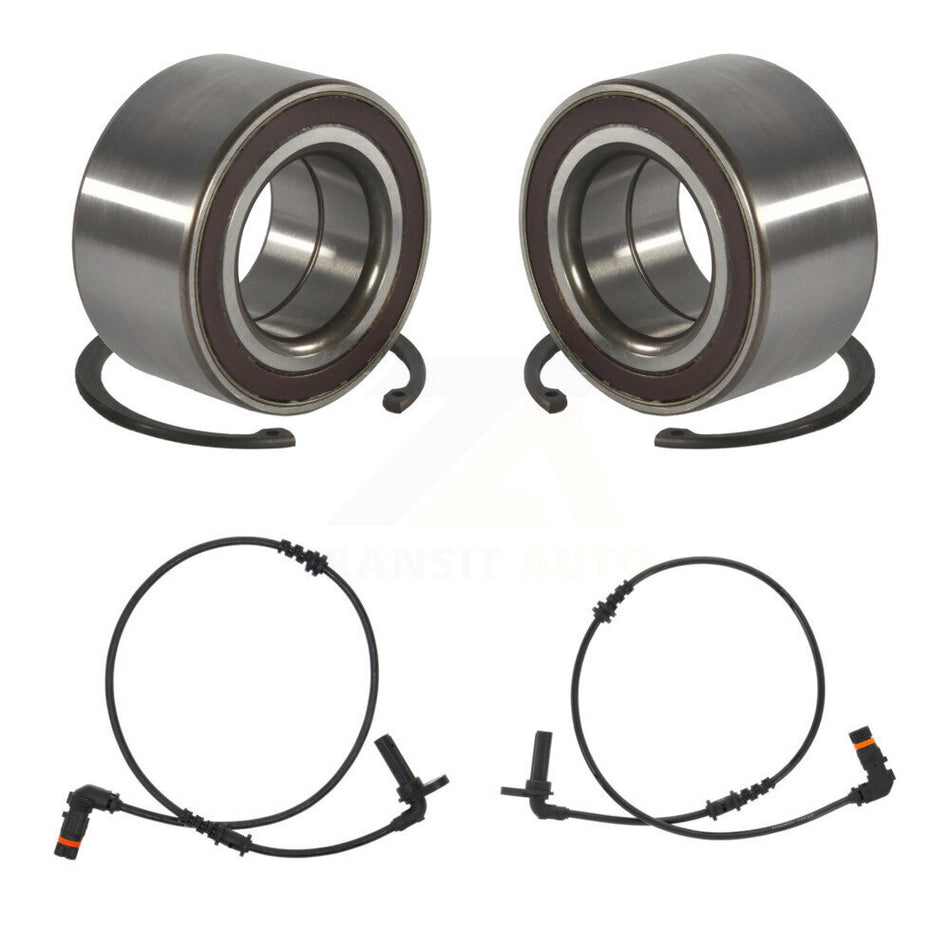 Front Wheel Bearing & Sensor Kit For 2015 Mercedes-Benz CLS550 To 02 05 with Harness K7S-102527