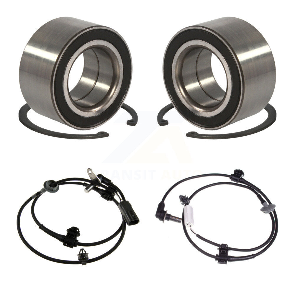 Front Wheel Bearing And ABS Sensor Kit For Mazda CX-7 with Harness K7S-102533
