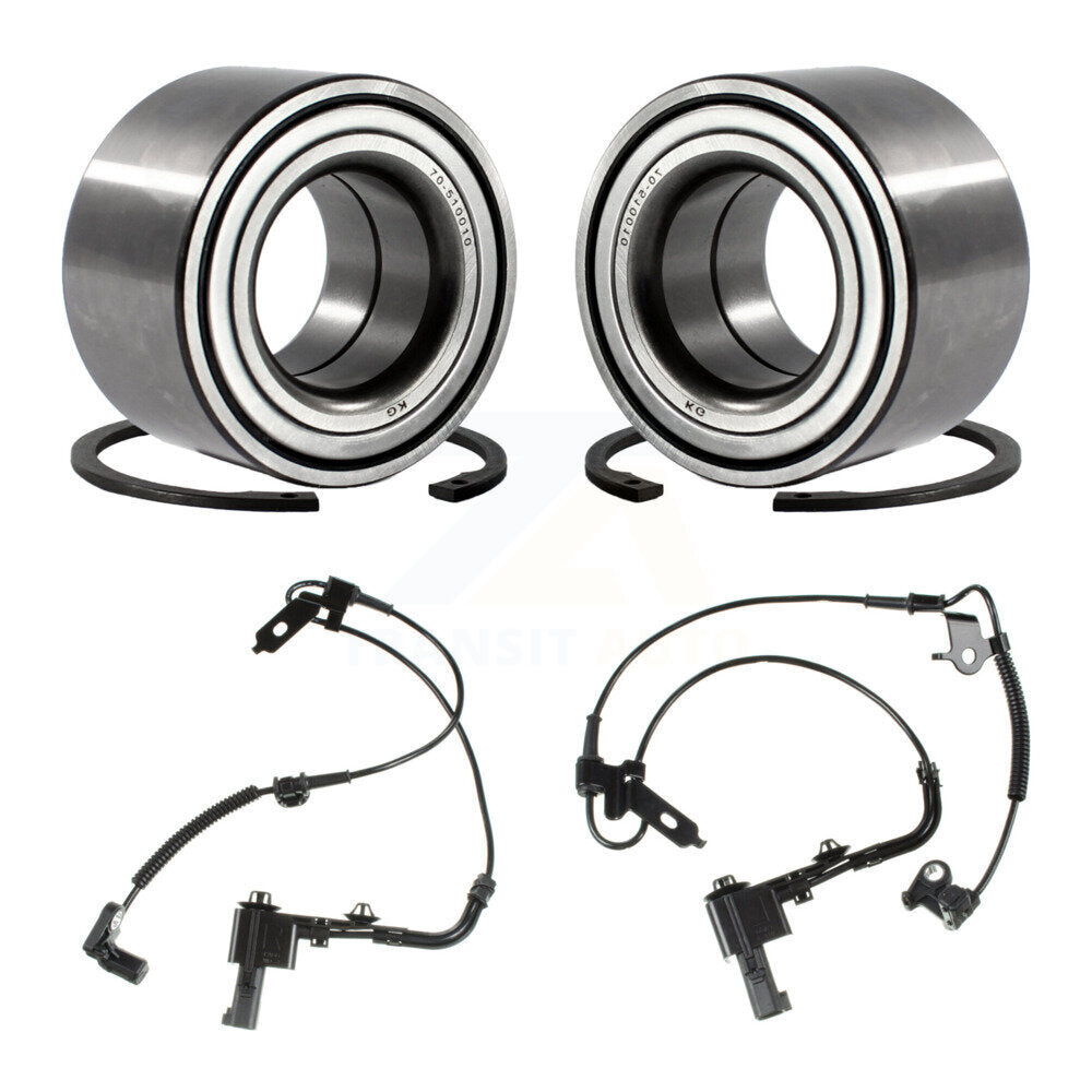 Front Wheel Bearing And ABS Sensor Kit For Ford Fusion Lincoln MKZ Zephyr Mercury Milan K7S-102537