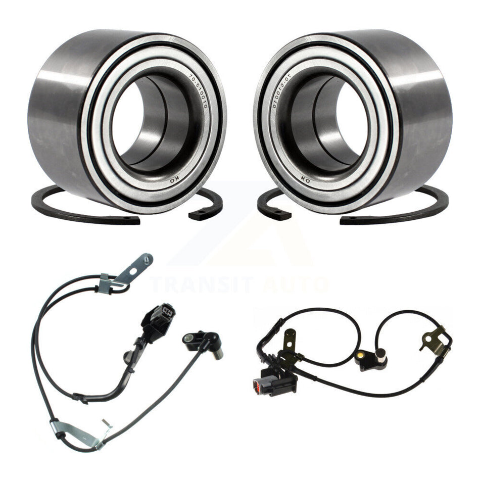 Front Wheel Bearing And ABS Sensor Kit For Mazda 6 with Harness K7S-102542