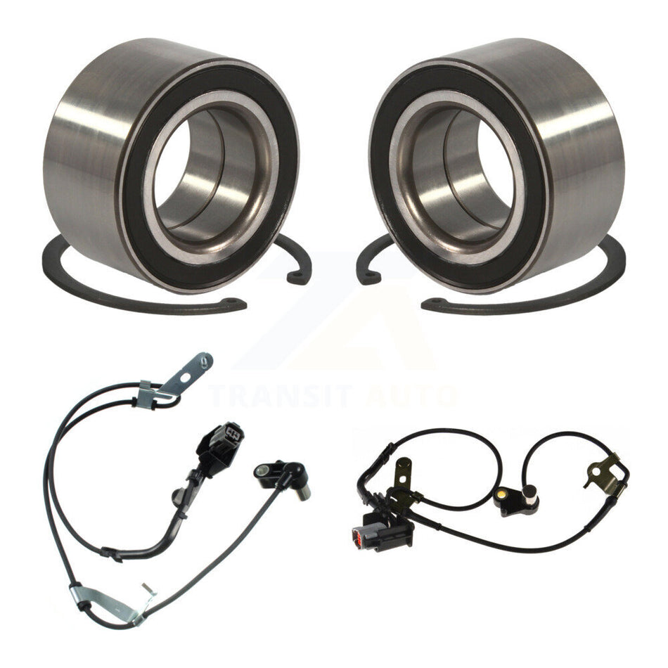 Front Wheel Bearing Sensor Kit For Mazda 6 Mazdaspeed with 2.3L 4-Wheel ABS Harness K7S-102543