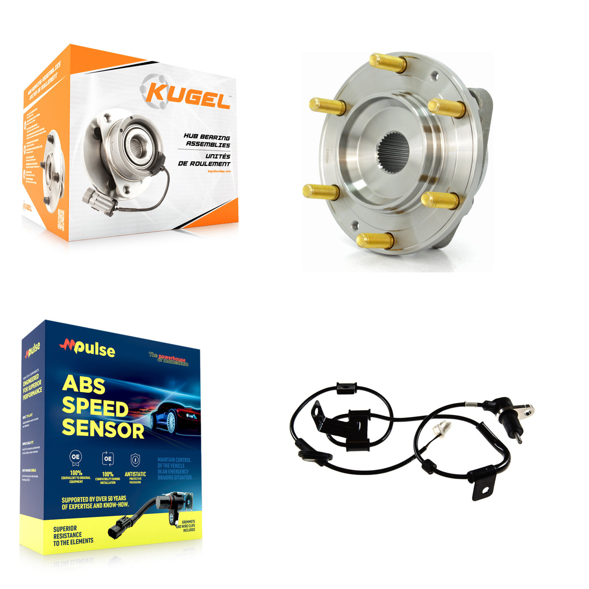 Front Wheel Hub Bearing And ABS Sensor Kit For Kia Sedona Hyundai Entourage K7S-102576
