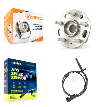 Front Wheel Hub Bearing And ABS Sensor Kit For Chevrolet Equinox GMC Terrain with Harness K7S-102617
