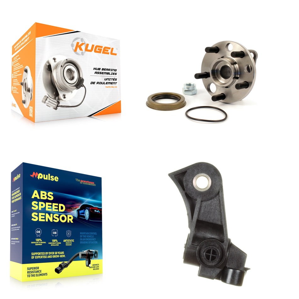 Front Wheel Hub Bearing Sensor Kit For Chevrolet Cavalier Pontiac Sunfire without Harness K7S-102618