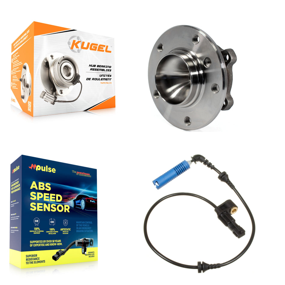 Front Wheel Hub Bearing And ABS Sensor Kit For 2006 BMW 325Ci 330Ci K7S-102631