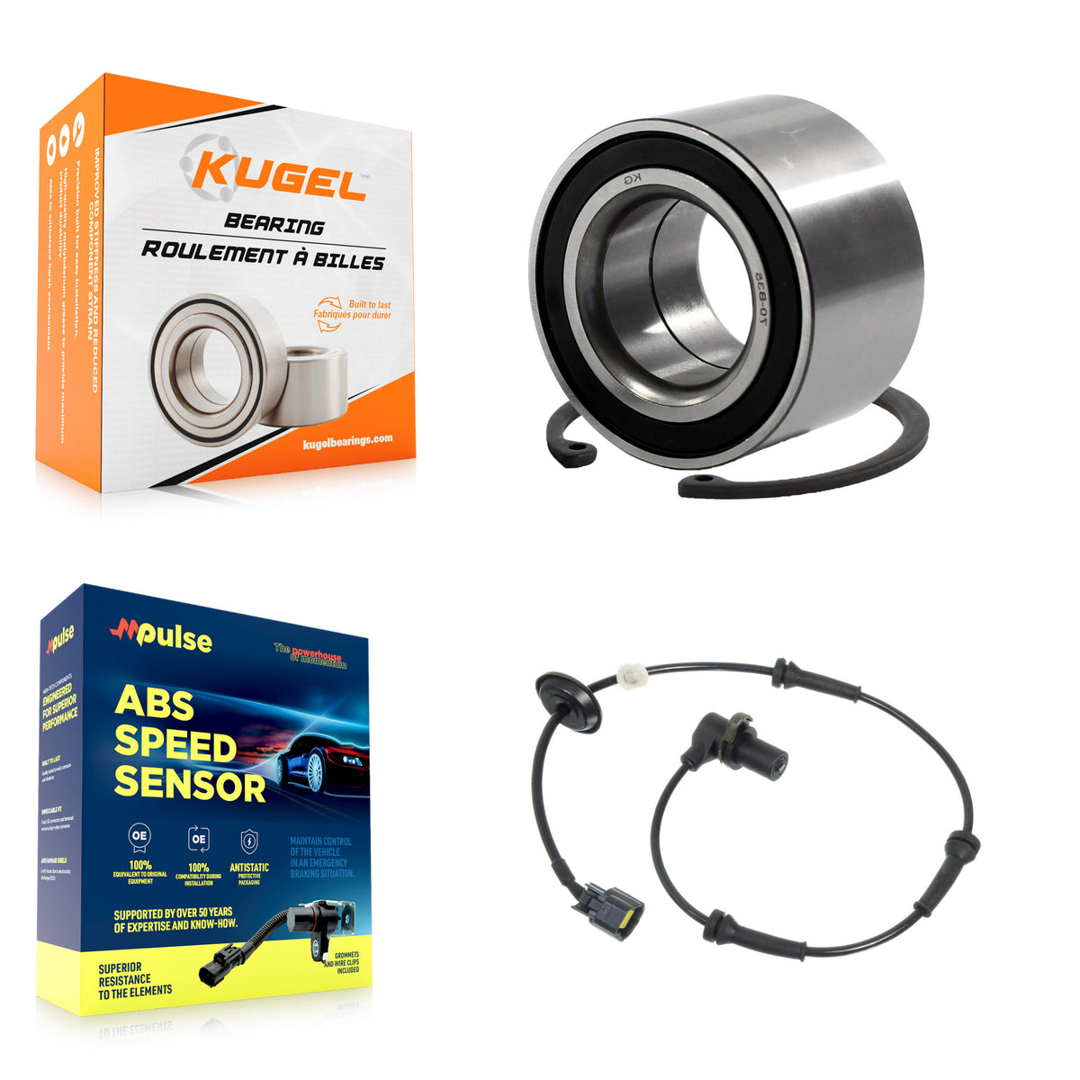 Front Wheel Bearing And ABS Sensor Kit For Chevrolet Aveo Pontiac Aveo5 Wave G3 Wave5 K7S-102654