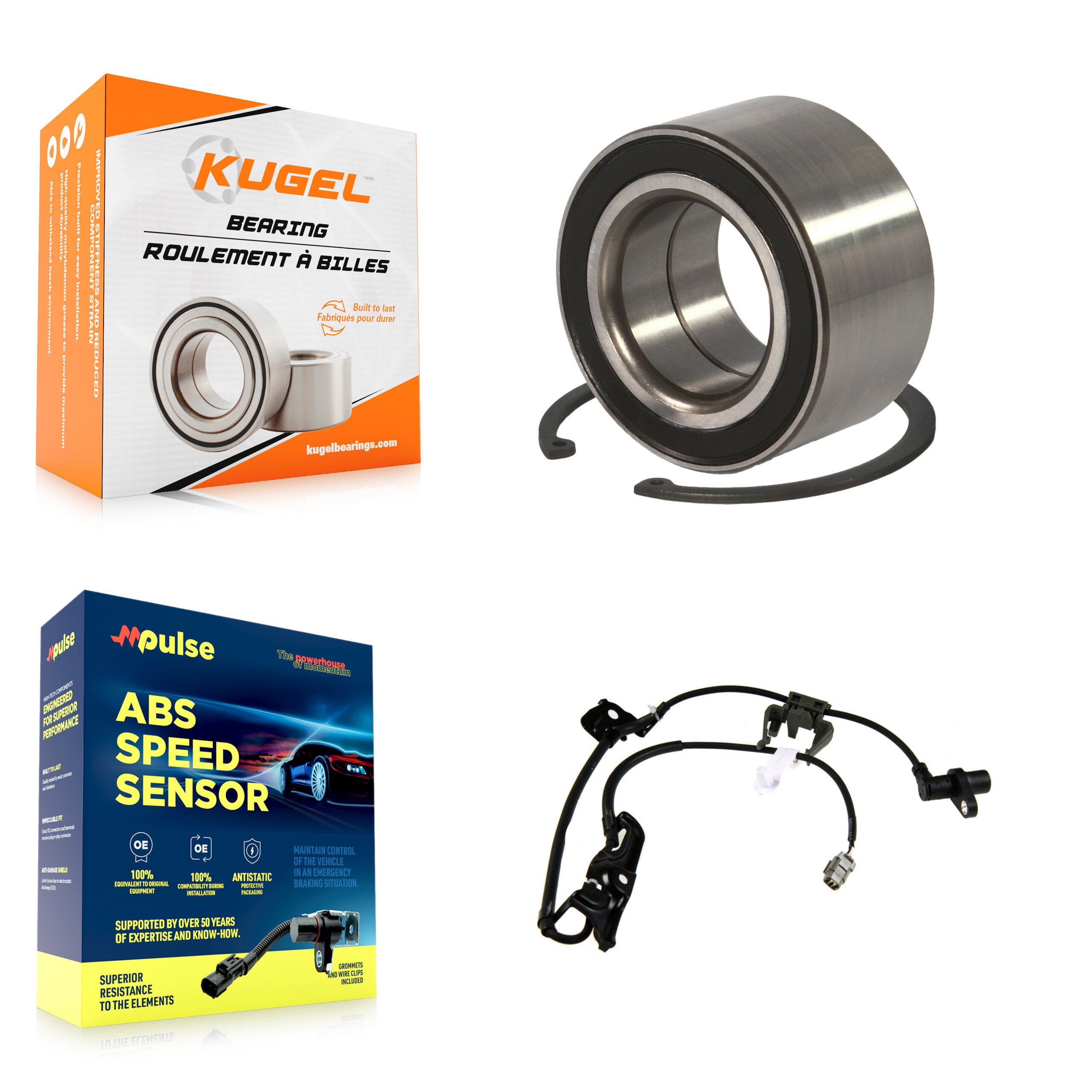 Front Wheel Bearing And ABS Sensor Kit For Toyota Camry Lexus ES350 K7S-102658