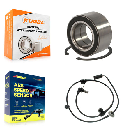 Front Wheel Bearing And ABS Sensor Kit For Mazda CX-9 with Harness K7S-102660