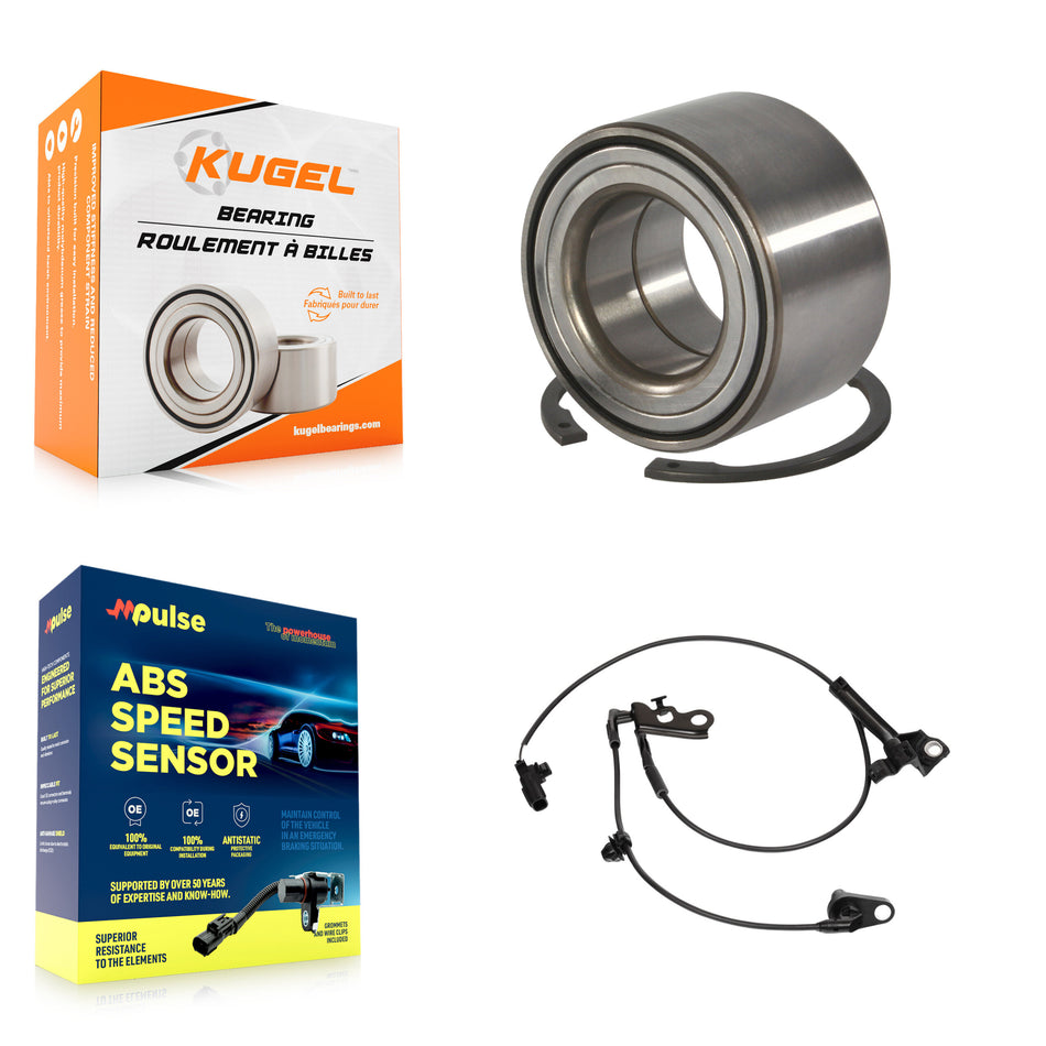 Front Wheel Bearing And ABS Sensor Kit For Toyota Corolla Matrix Pontiac Vibe K7S-102664
