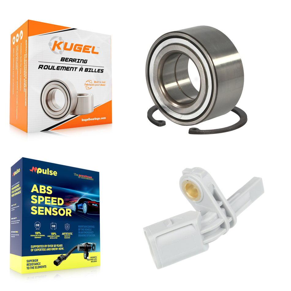 Front Wheel Bearing And ABS Sensor Kit For Porsche Cayenne Volkswagen Touareg Audi Q7 K7S-102680