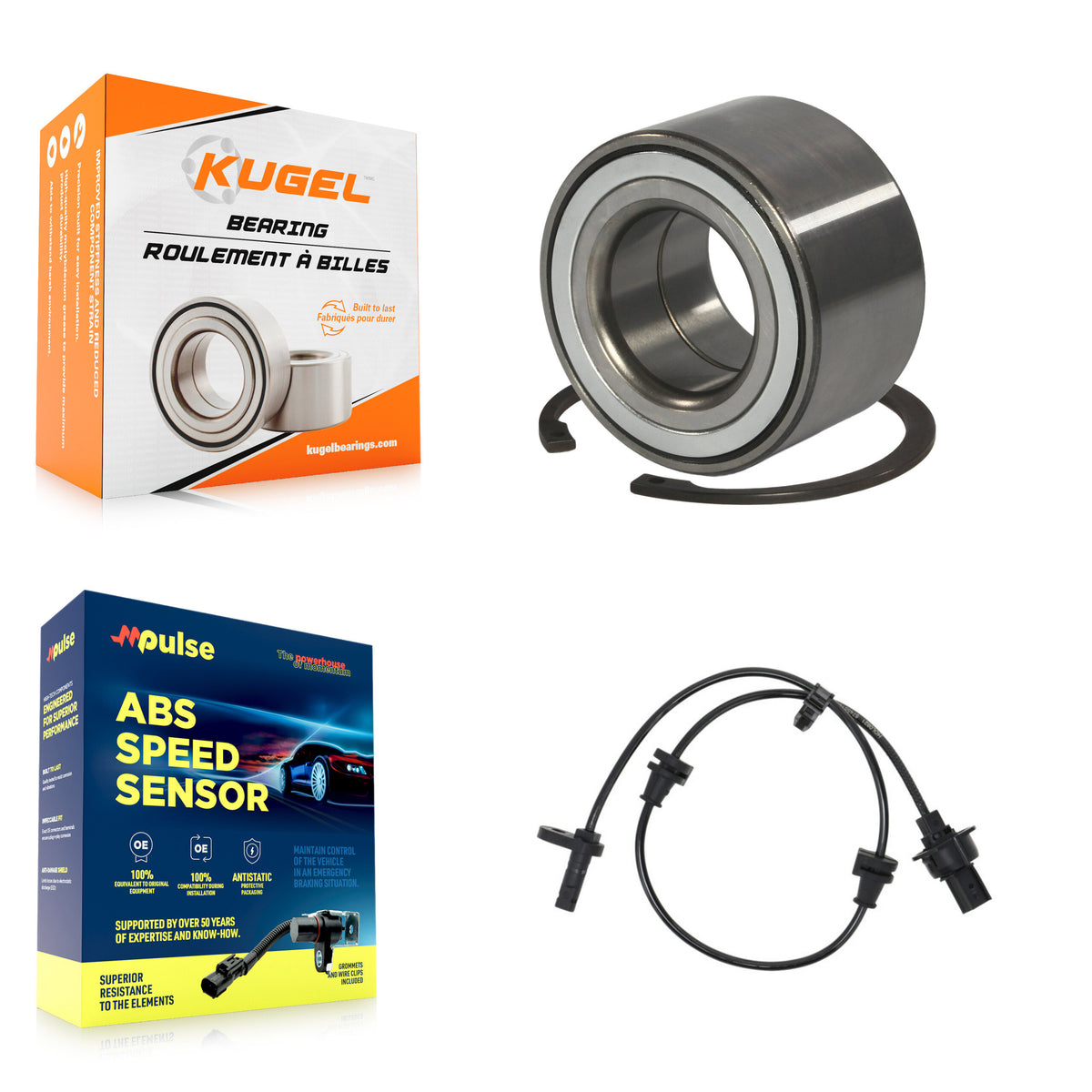 Front Wheel Bearing And ABS Sensor Kit For Honda Fit 1.5L with 4-Wheel K7S-102683