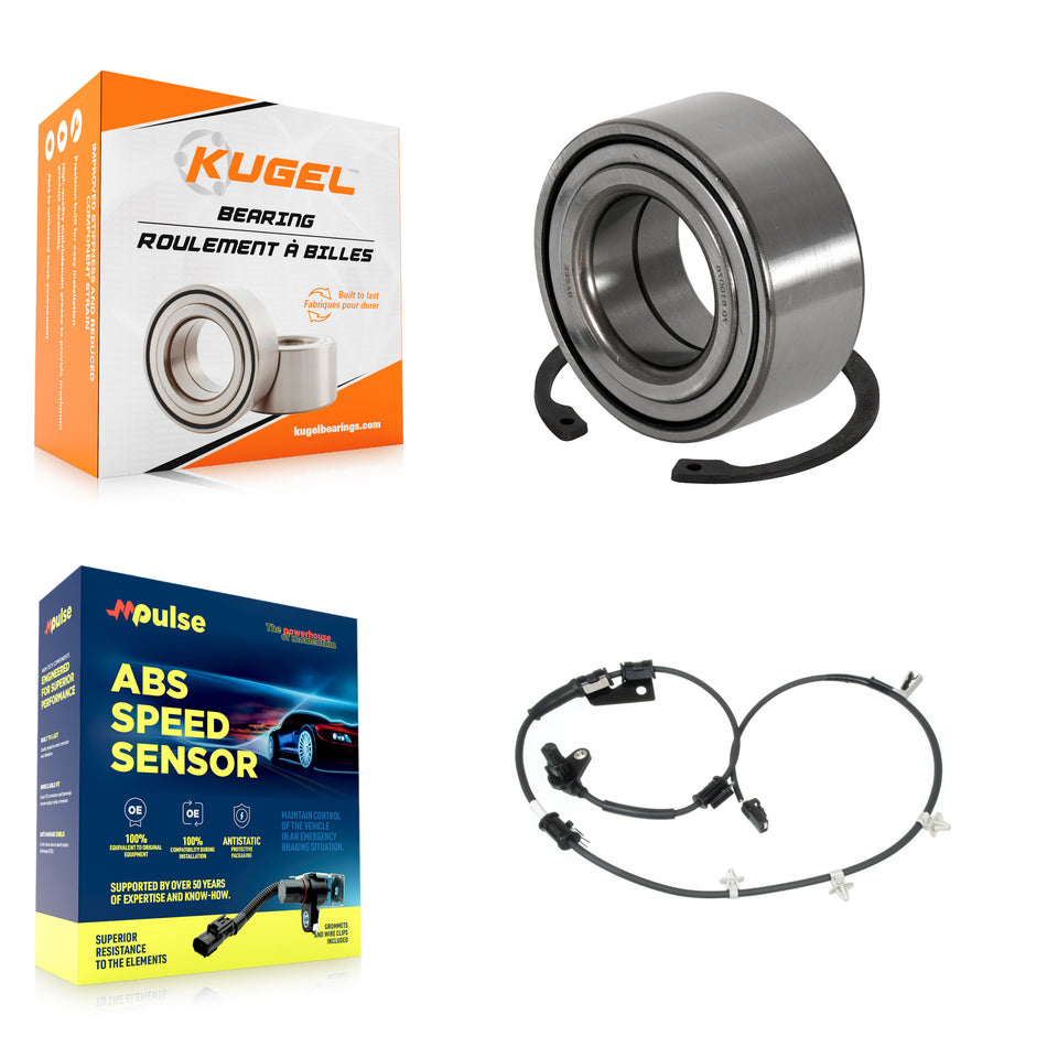 Front Wheel Bearing And ABS Sensor Kit For Hyundai Tiburon 2.7L with 4-Wheel K7S-102688