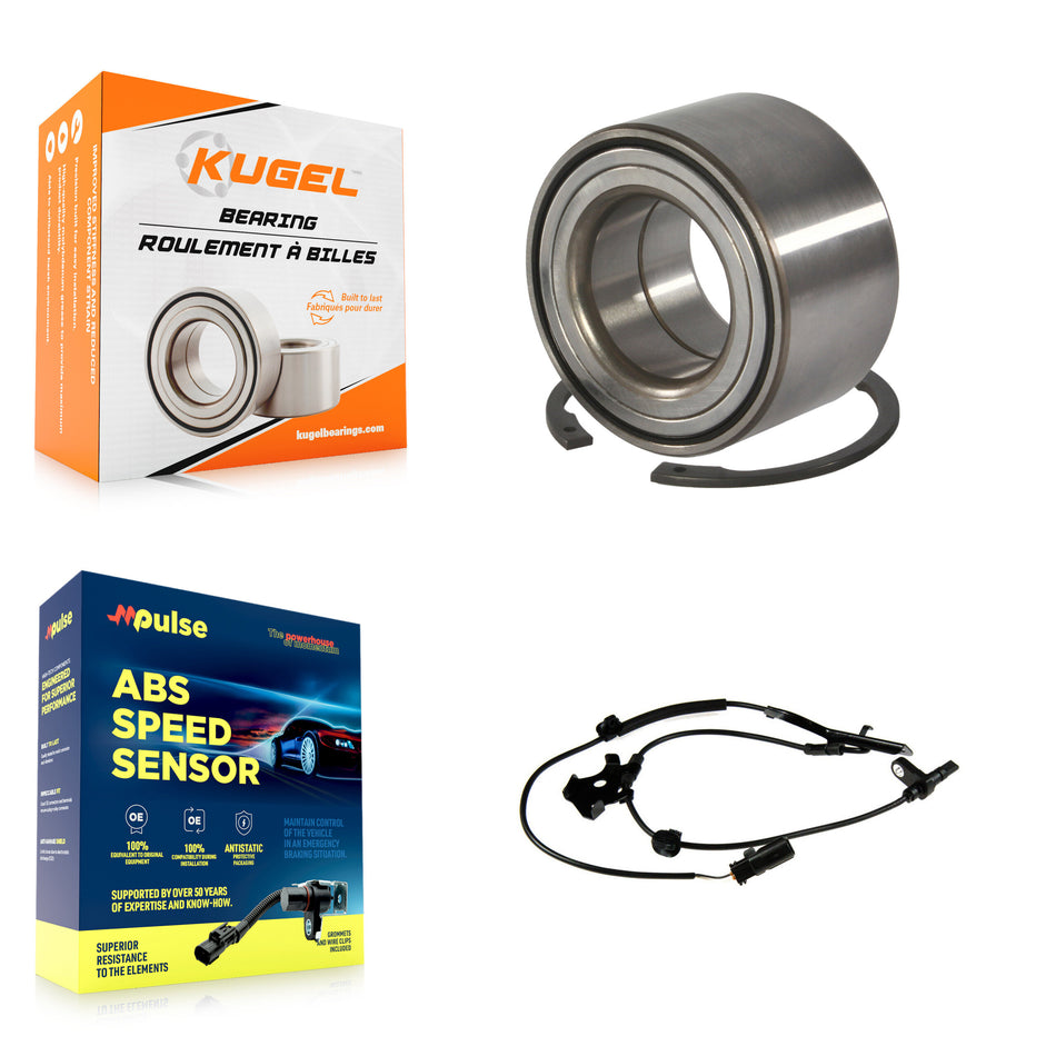 Front Wheel Bearing And ABS Sensor Kit For Toyota Corolla iM with Harness K7S-102691