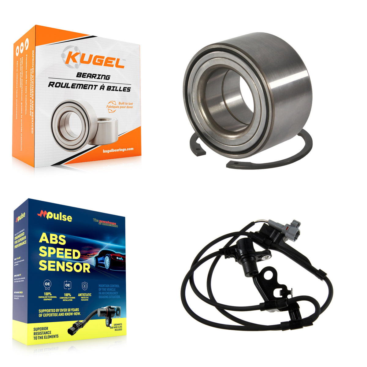 Front Wheel Bearing And ABS Sensor Kit For Toyota Corolla Matrix Pontiac Vibe K7S-102692