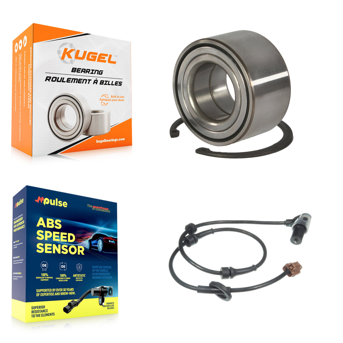Front Wheel Bearing And ABS Sensor Kit For Nissan Sentra K7S-102712