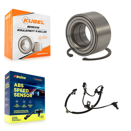 Front Wheel Bearing ABS Sensor Kit For Hyundai Accent Kia Rio Rio5 1.6L with 4-Wheel K7S-102714