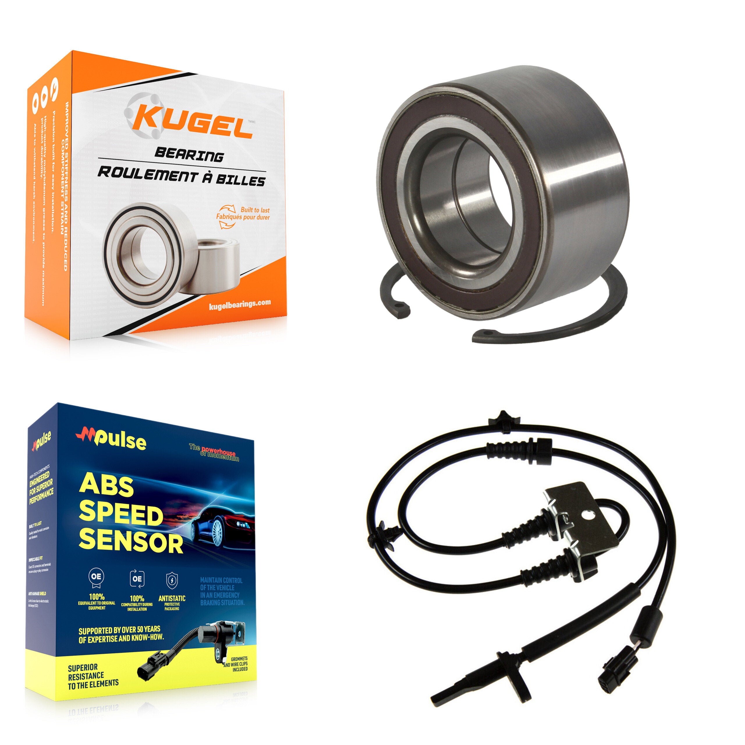 Front Wheel Bearing And ABS Sensor Kit For Suzuki SX4 Crossover K7S-102715