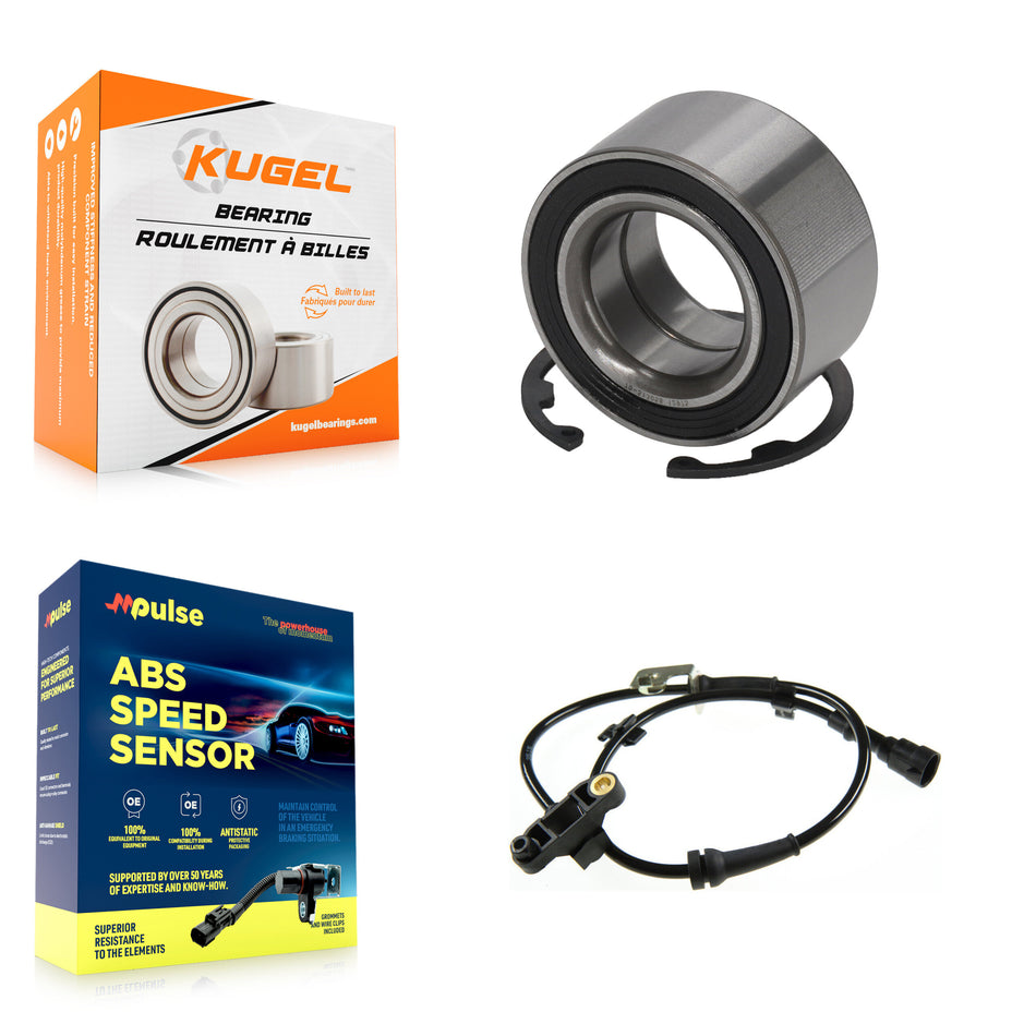 Front Wheel Bearing And ABS Sensor Kit For Chrysler PT Cruiser Neon Dodge with Harness K7S-102716