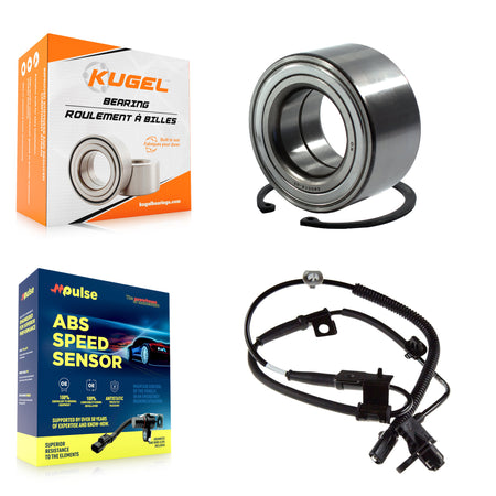 Front Wheel Bearing ABS Sensor Kit For Hyundai Elantra 2.0L with 4-Wheel Harness K7S-102724