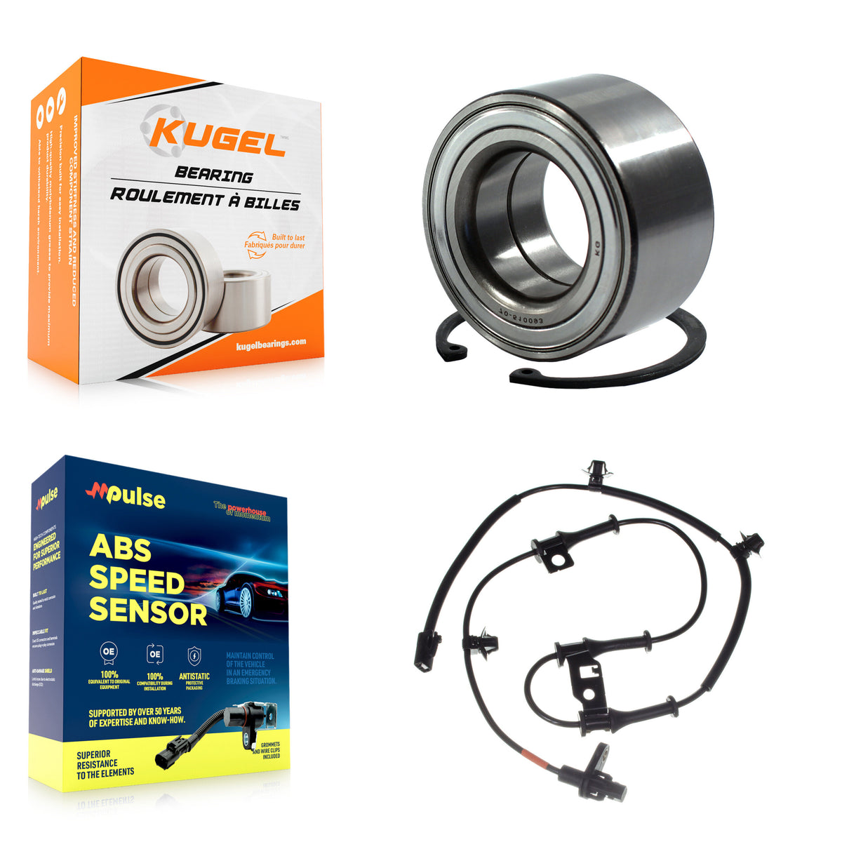 Front Wheel Bearing And ABS Sensor Kit For Hyundai Elantra K7S-102725