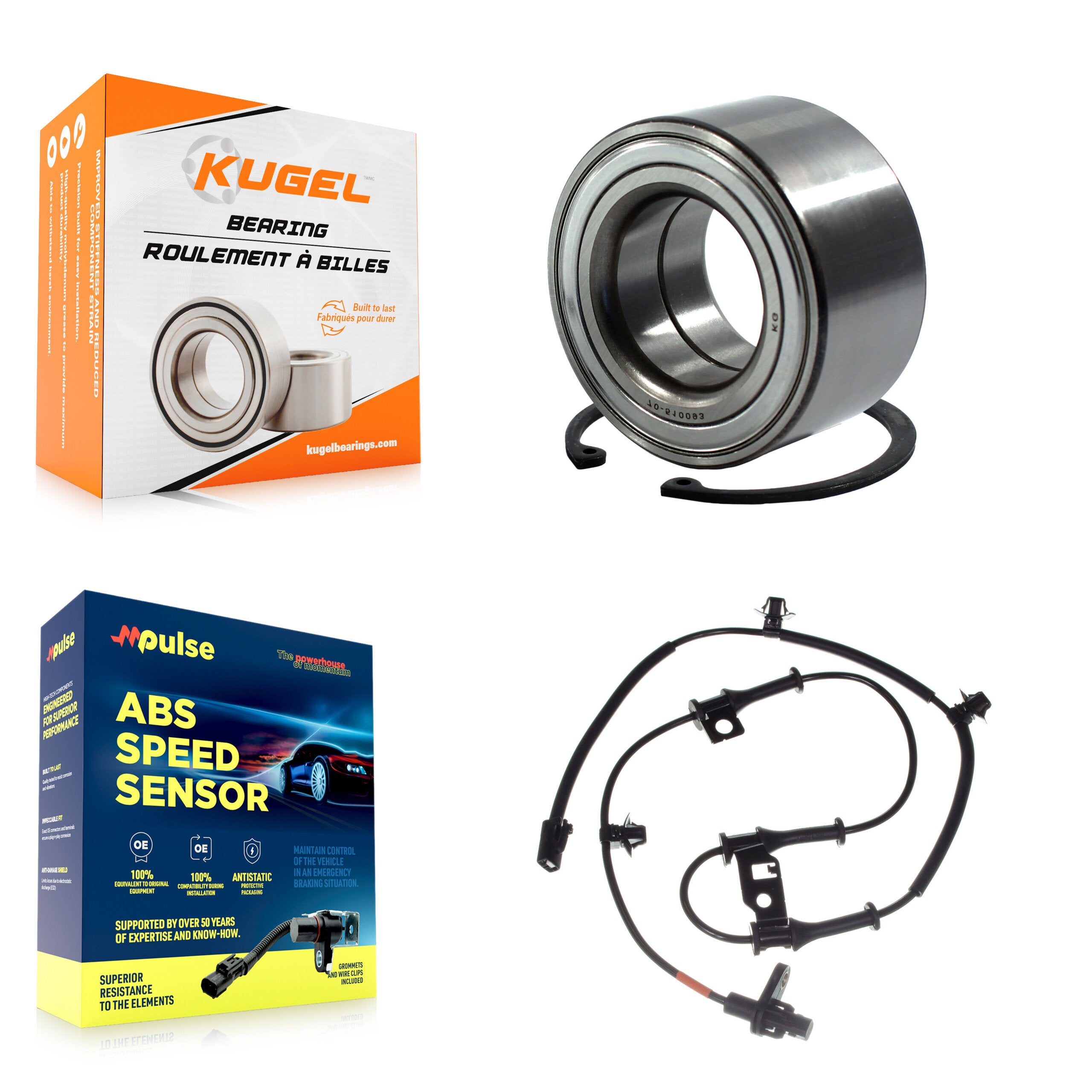 Front Wheel Bearing And ABS Sensor Kit For Hyundai Elantra K7S-102725