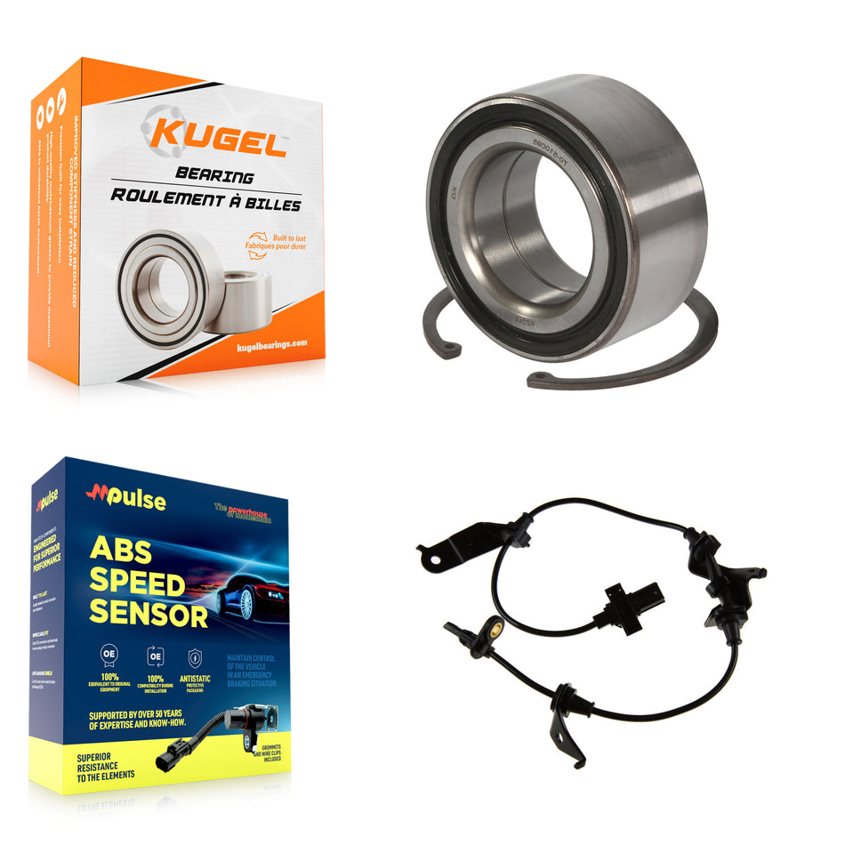 Front Wheel Bearing And ABS Sensor Kit For Honda Accord Acura TSX with Harness K7S-102734
