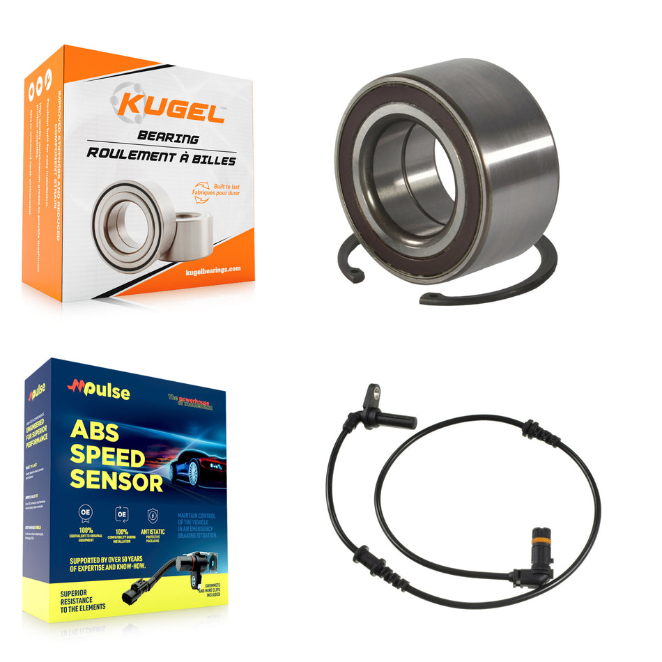 Front Wheel Bearing And ABS Sensor Kit For Mercedes-Benz E350 CLS550 E550 E63 AMG E400 K7S-102770