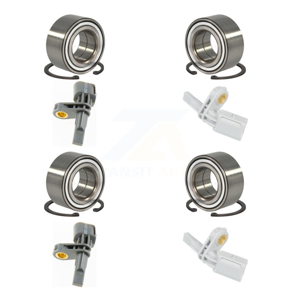 Front Rear Wheel Bearing Sensor Kit (8Pc) For Porsche Cayenne Volkswagen Touareg Audi Q7 K7S-102784