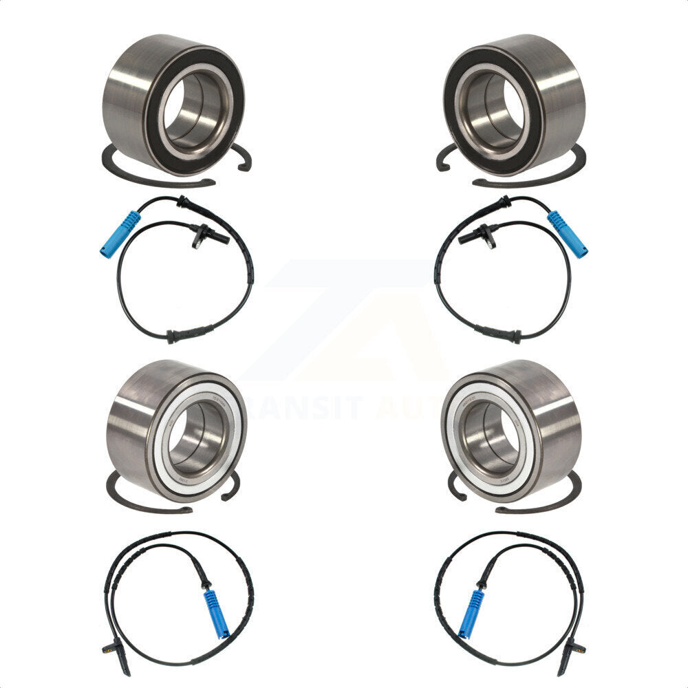 Front Rear Wheel Bearing ABS Sensor Kit For BMW 328i xDrive 328xi 335i 335xi 325xi 330xi K7S-102895