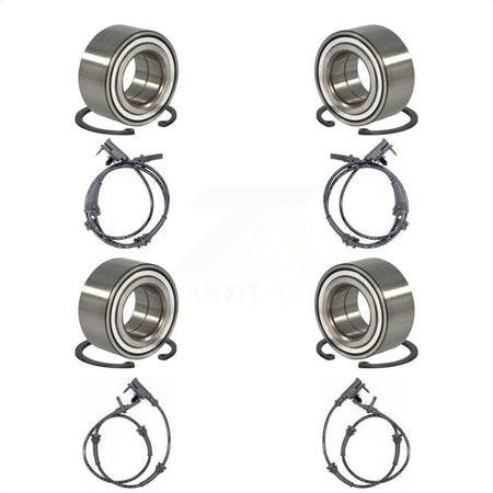 Front Rear Wheel Bearing And ABS Sensor Kit For Land Rover Range Sport with Harness K7S-102902
