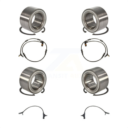 Front Rear Wheel Bearing & Sensor Kit For Mercedes-Benz GL350 GL320 GL450 GL550 ML63 AMG K7S-102905