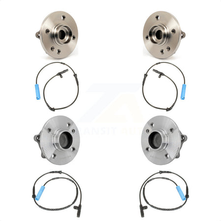 Front Rear Wheel Hub Bearing & Sensor Kit For 2007-2008 Mini Cooper 1.6L with 4-Wheel ABS K7S-102929