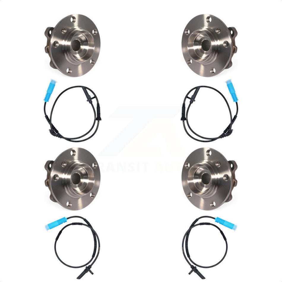 Front Rear Wheel Hub Bearing & Sensor Kit For Mini Cooper Countryman Paceman with Harness K7S-102954