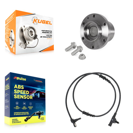 Front Wheel Hub Bearing And ABS Sensor Kit For Freightliner Sprinter 3500 K7S-103003
