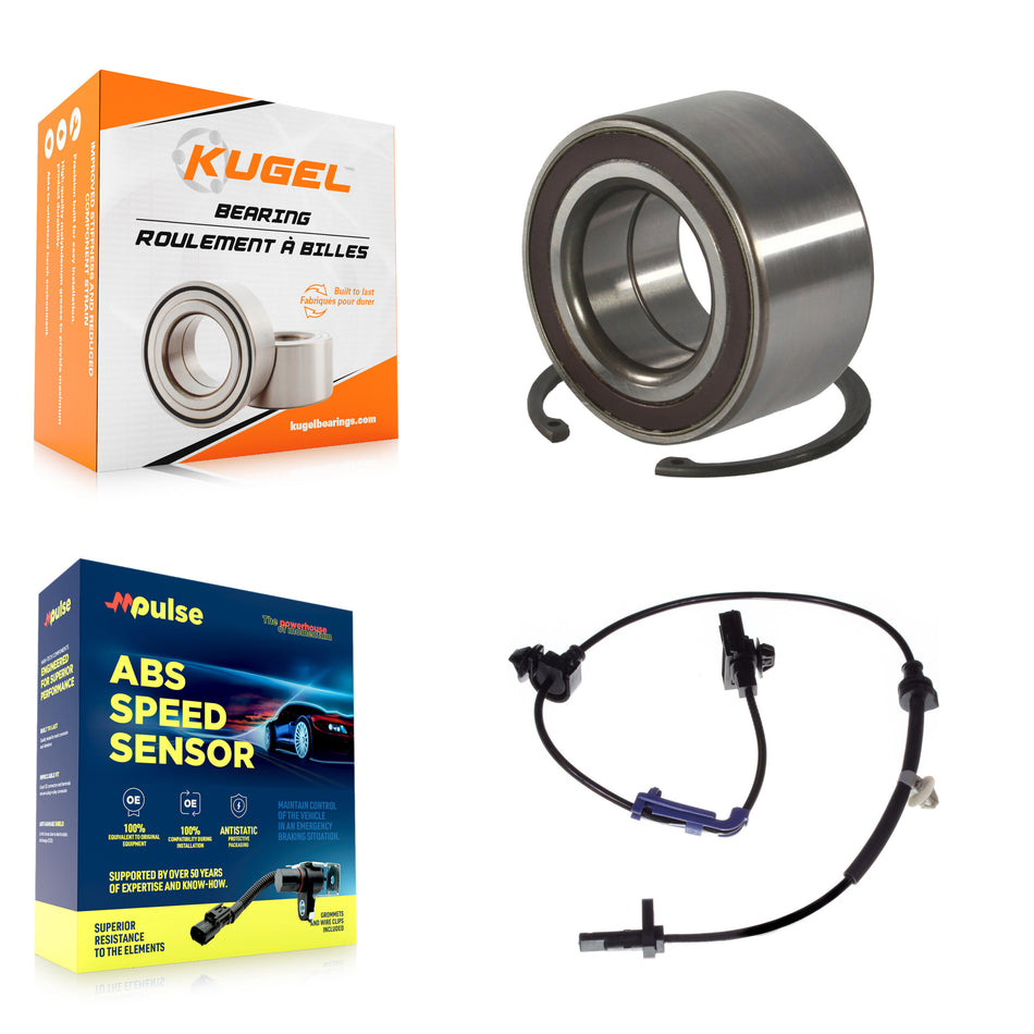 Front Wheel Bearing And ABS Sensor Kit For 2012 Honda CR-V Built in Japan with Harness K7S-103081